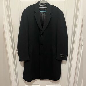 NWT JoS. A.Bank 100% Merino Wool Executive Collection Men’s Trench Coat Size 44